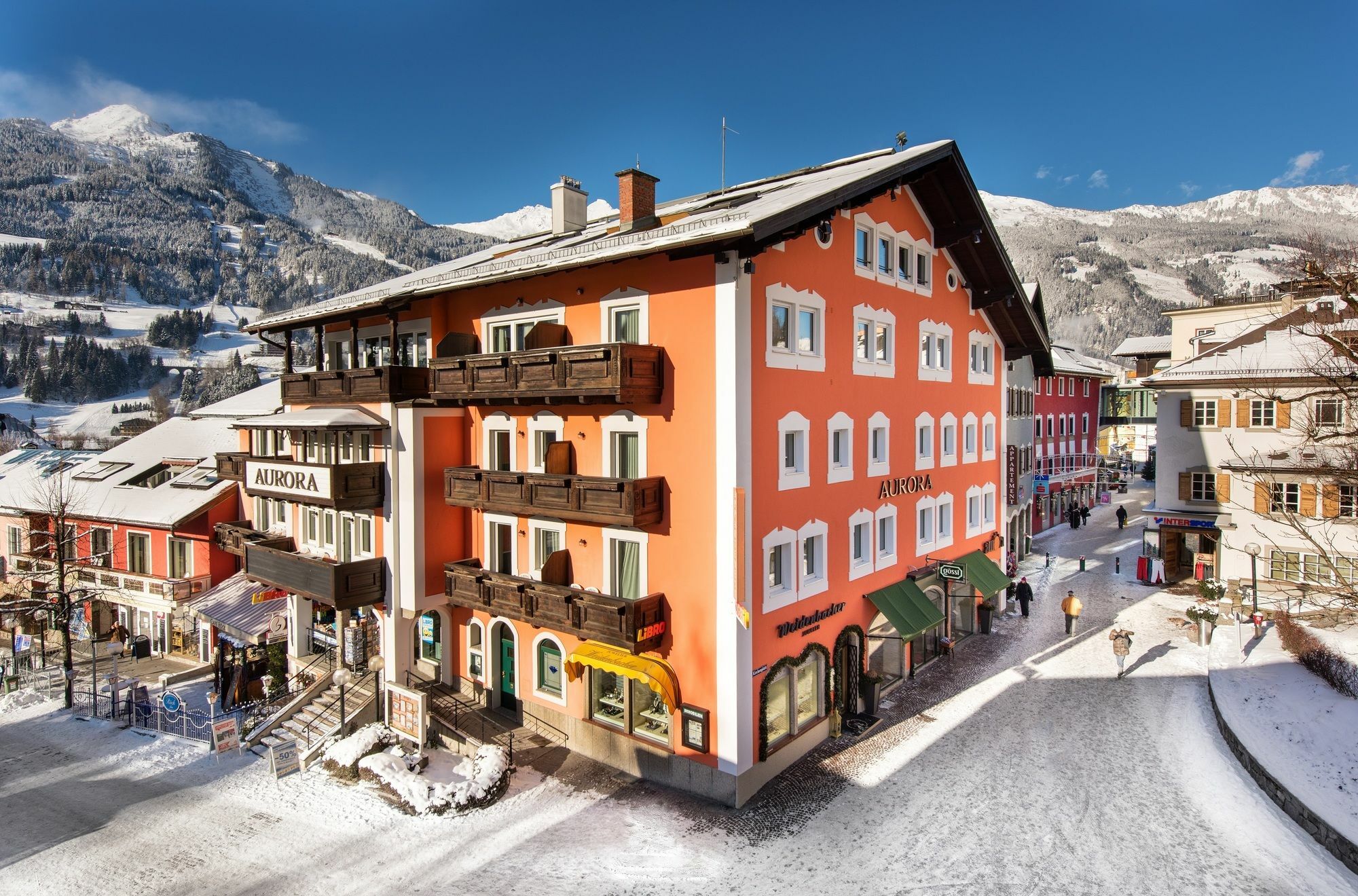 Aurora Appartements Inklusive Freiem Thermeneintritt باد هوفغاستين المظهر الخارجي الصورة